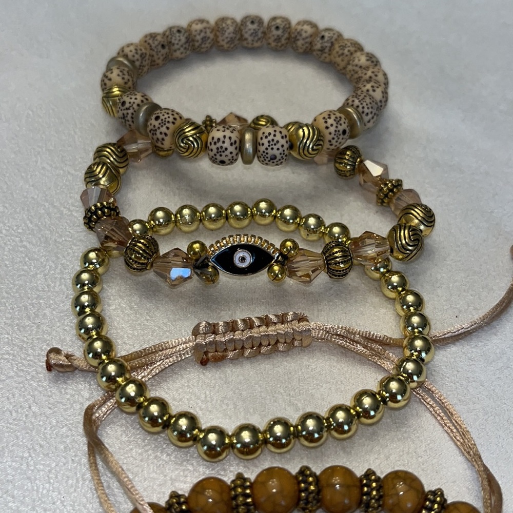 New boho stackable stretch bracelets. (5) - Picture 4 of 4